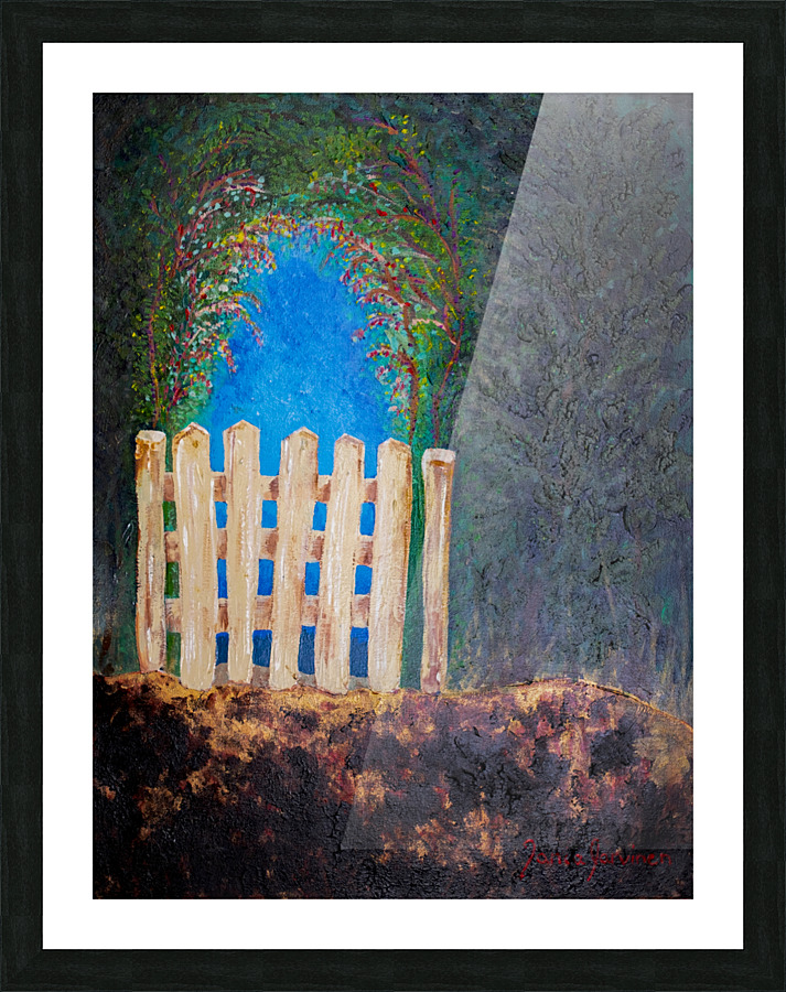 Gate Picture Frame print