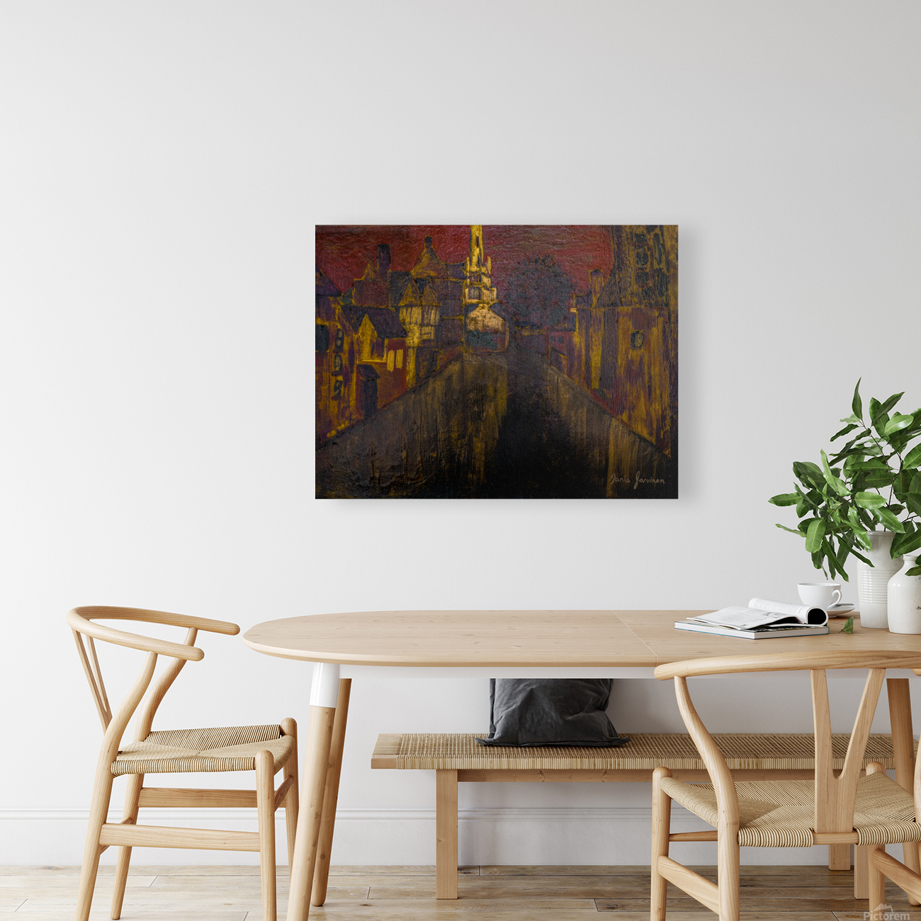 Chocolate Bruge Reproduction