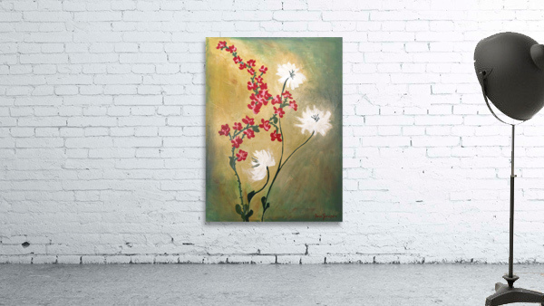 Puff Flower Wall Preview