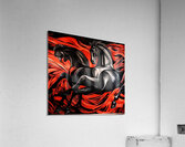 Equine Inferno Acrylic Print