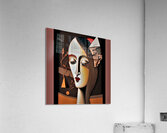 Cubist Muse Acrylic Print