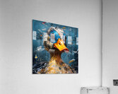Ducking Chaos  Acrylic Print