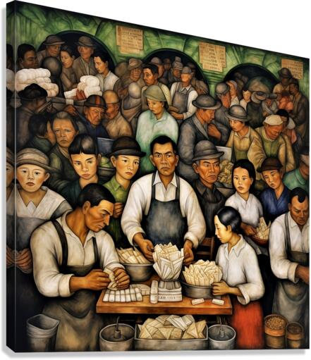 1200 Pesos Canvas Print