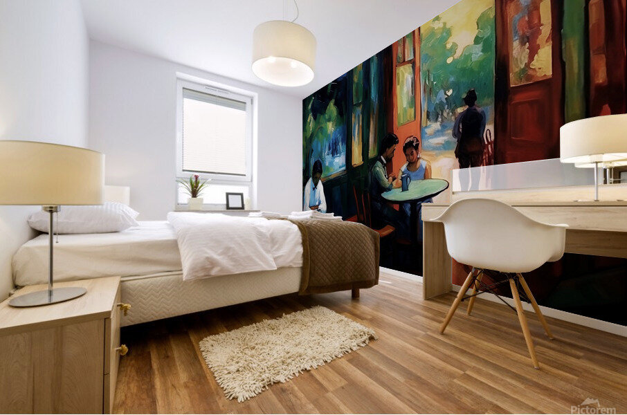 The Quiet Hour Mural print