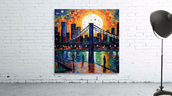 Claudes Bridge Wall Preview