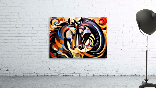 Equine Embrace Wall Preview