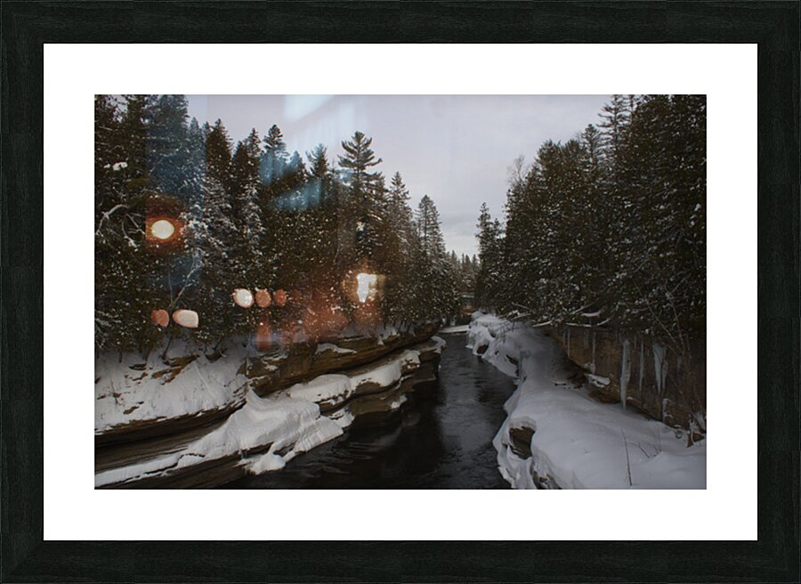 Winter Solitude Picture Frame Printing