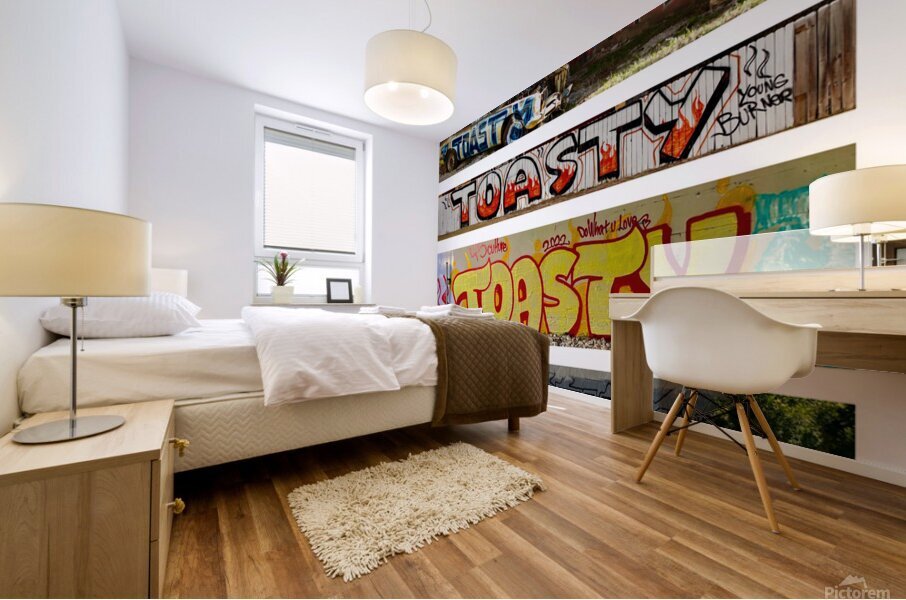 Toasty Compilation  Mural print