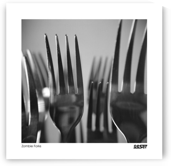 Zombie Forks by george oeser fine art fotografie