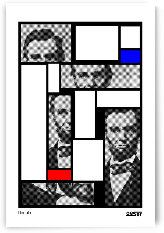 De stijl Lincoln by george oeser fine art fotografie