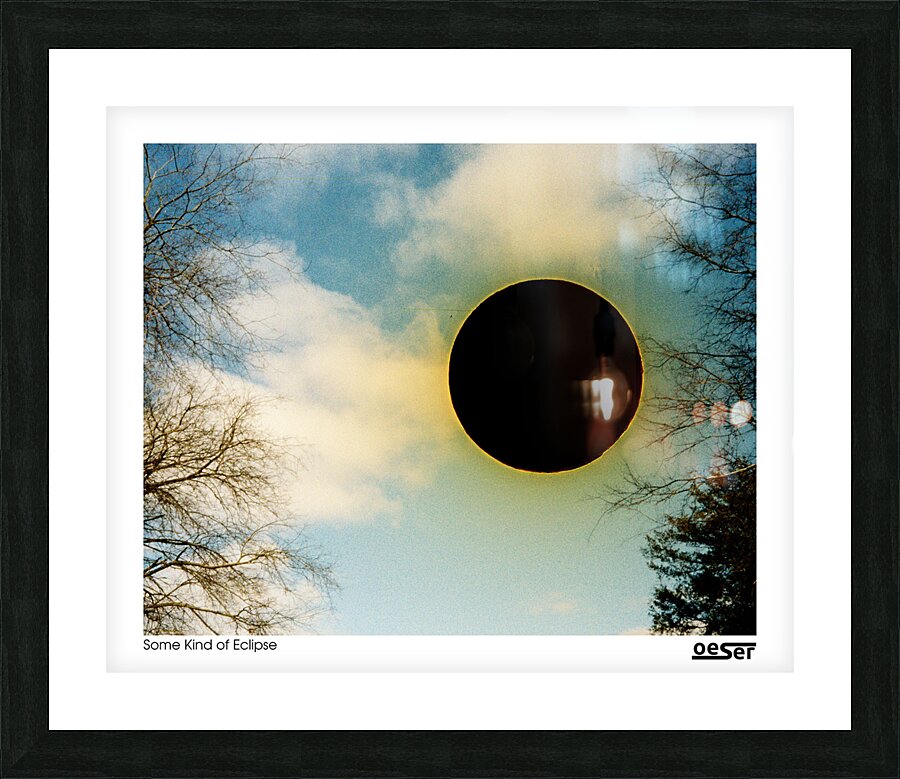 Some Kind of Eclipse Picture Frame print