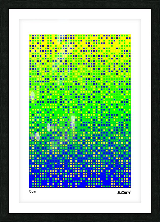 Calm Picture Frame print