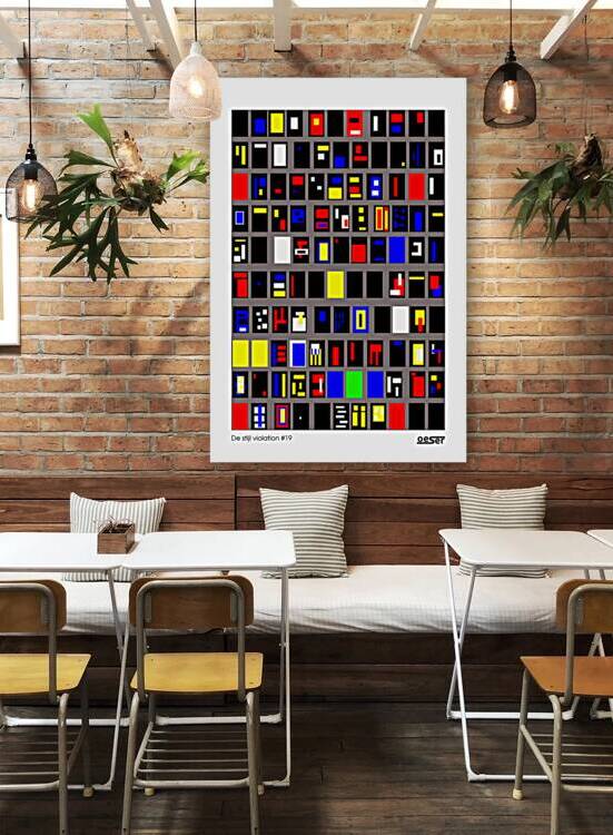 De stijl violation  19 by george oeser fine art fotografie