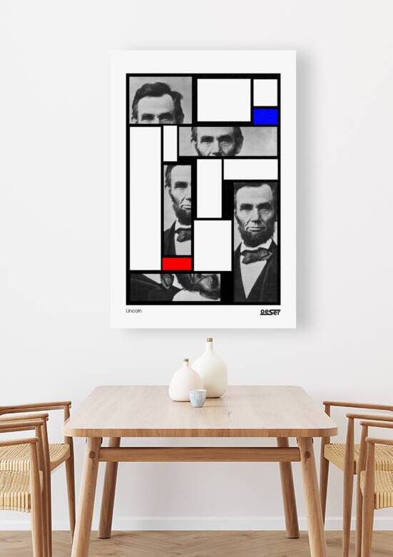De stijl Lincoln by george oeser fine art fotografie
