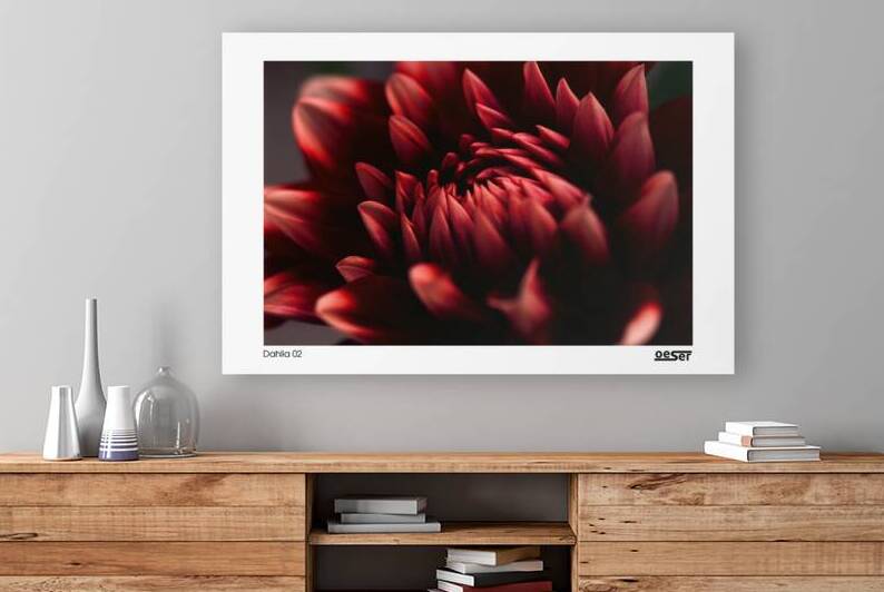 Dahlia 02 by george oeser fine art fotografie
