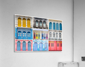 Phuket Town Windows Acrylic Print