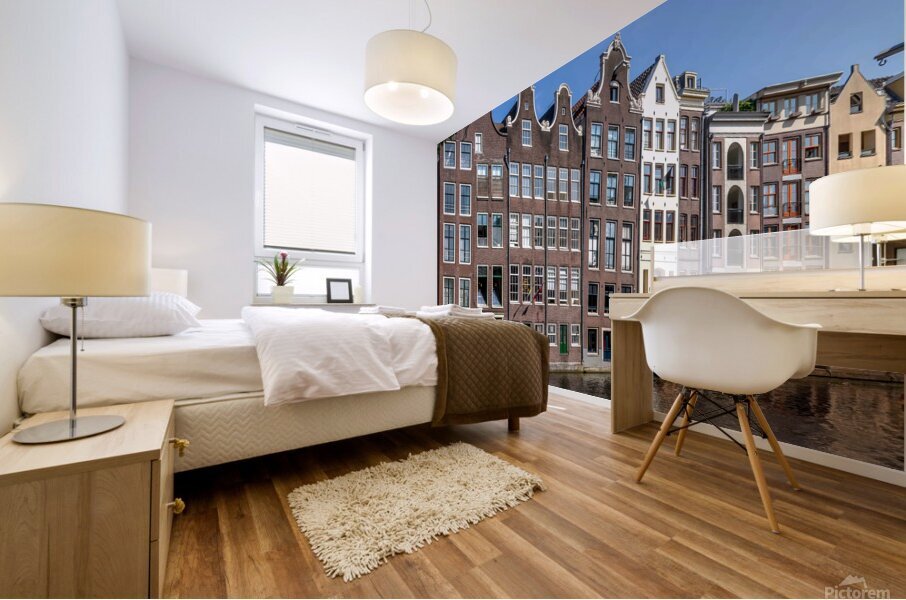 Amsterdam architecture Mural print