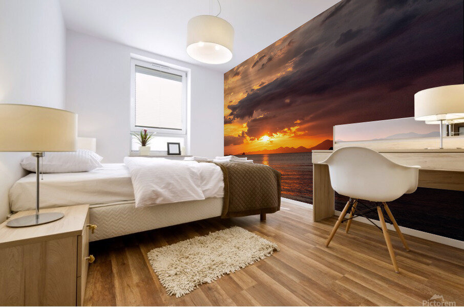 Sunset over Phuket  Mural print