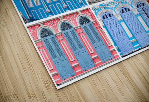 Phuket Town Windows Kevin Hellon puzzle