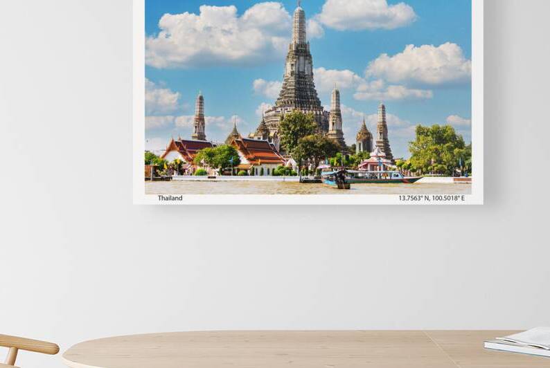 Wat Arun or the Temple of Dawn by Kevin Hellon