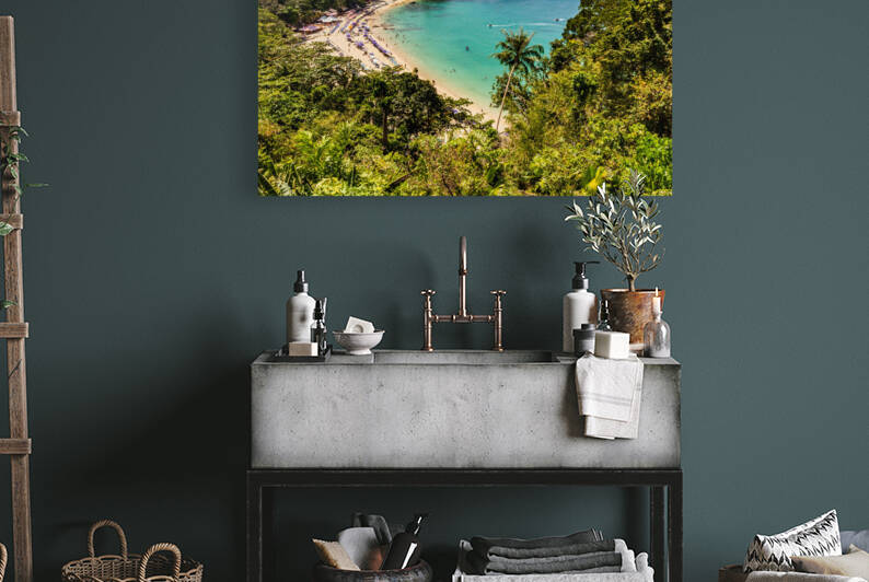 Laem Sing beach Phuket Thailand by Kevin Hellon
