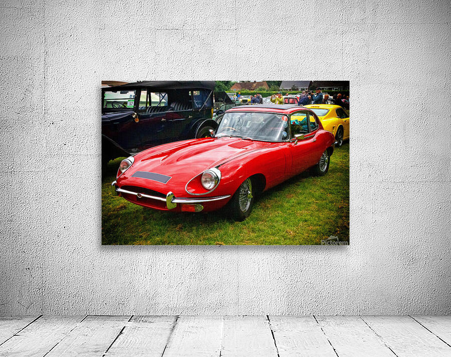 Jaguar E-type fixed head coupe Wall Preview