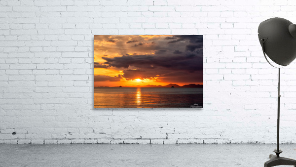 Sunset over Phuket  Wall Preview