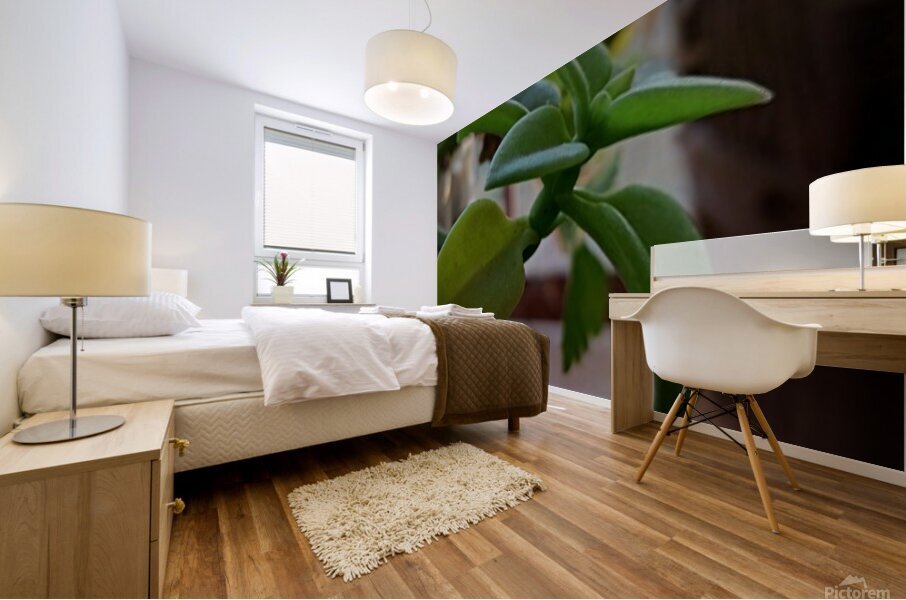 green nature Mural print