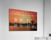 Orange Sunset Acrylic Print