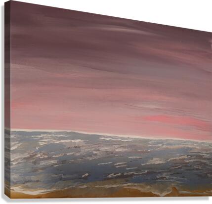 Pink Horizon Canvas Print