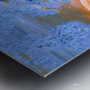 Orange Moon Metal print