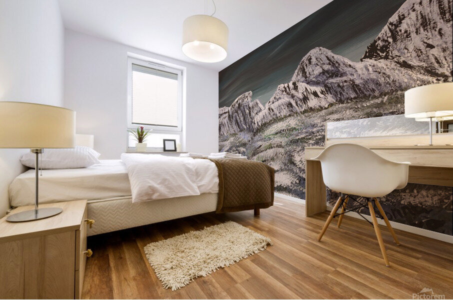 First Snow Original Mural print