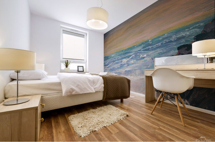 Ocean Storm Original Mural print
