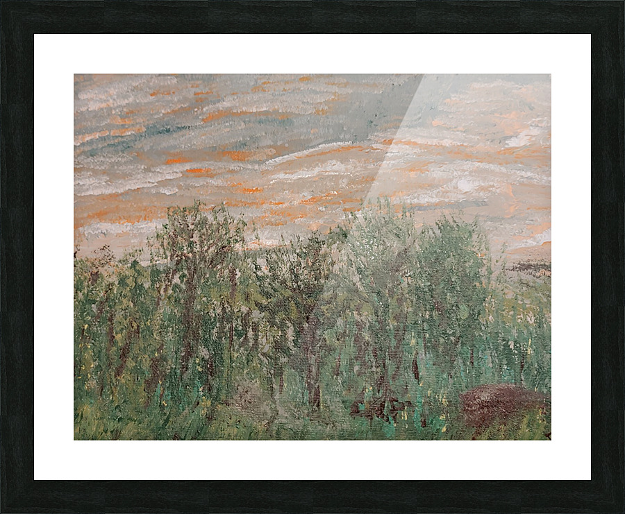 Abstract Sky Picture Frame print