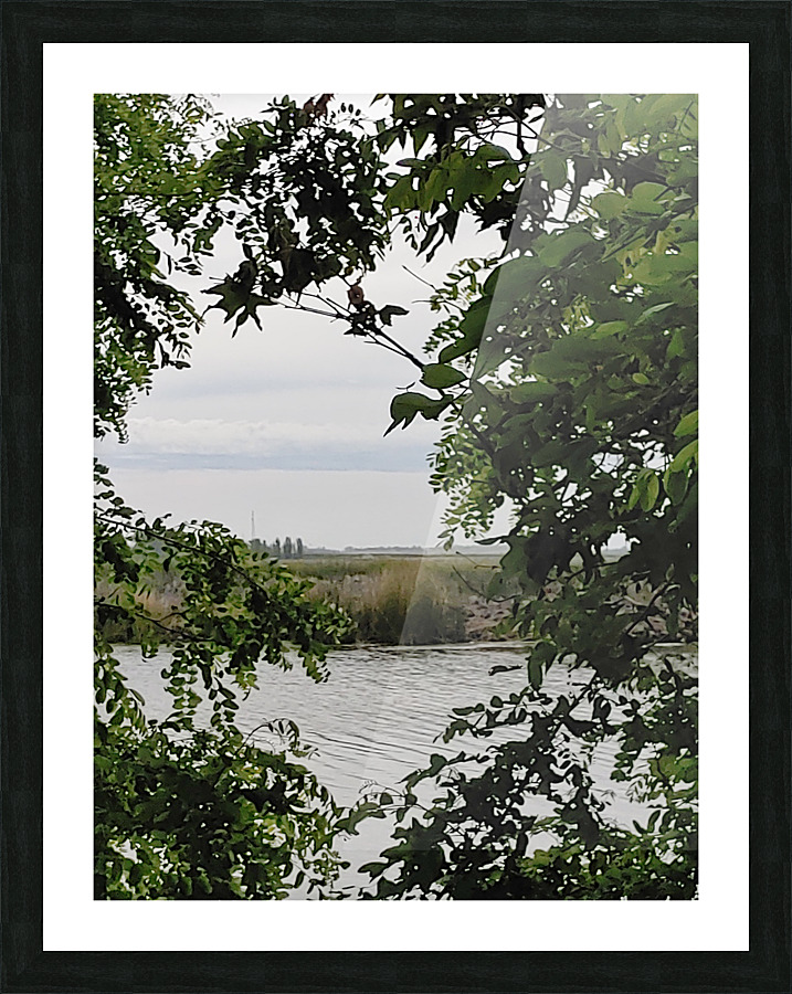 Island Window Picture Frame print