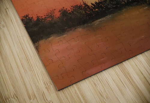 Orange Sunset Donna Lee Wright puzzle