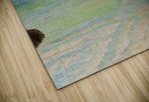 Cloudy Day Ocean  Donna Lee Wright puzzle