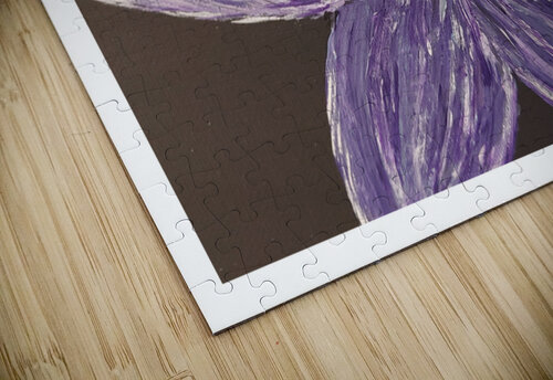 Purple Flower Donna Lee Wright puzzle