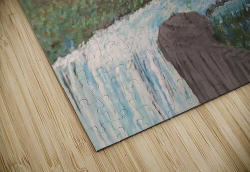 Willow Waterfall Original Donna Lee Wright puzzle