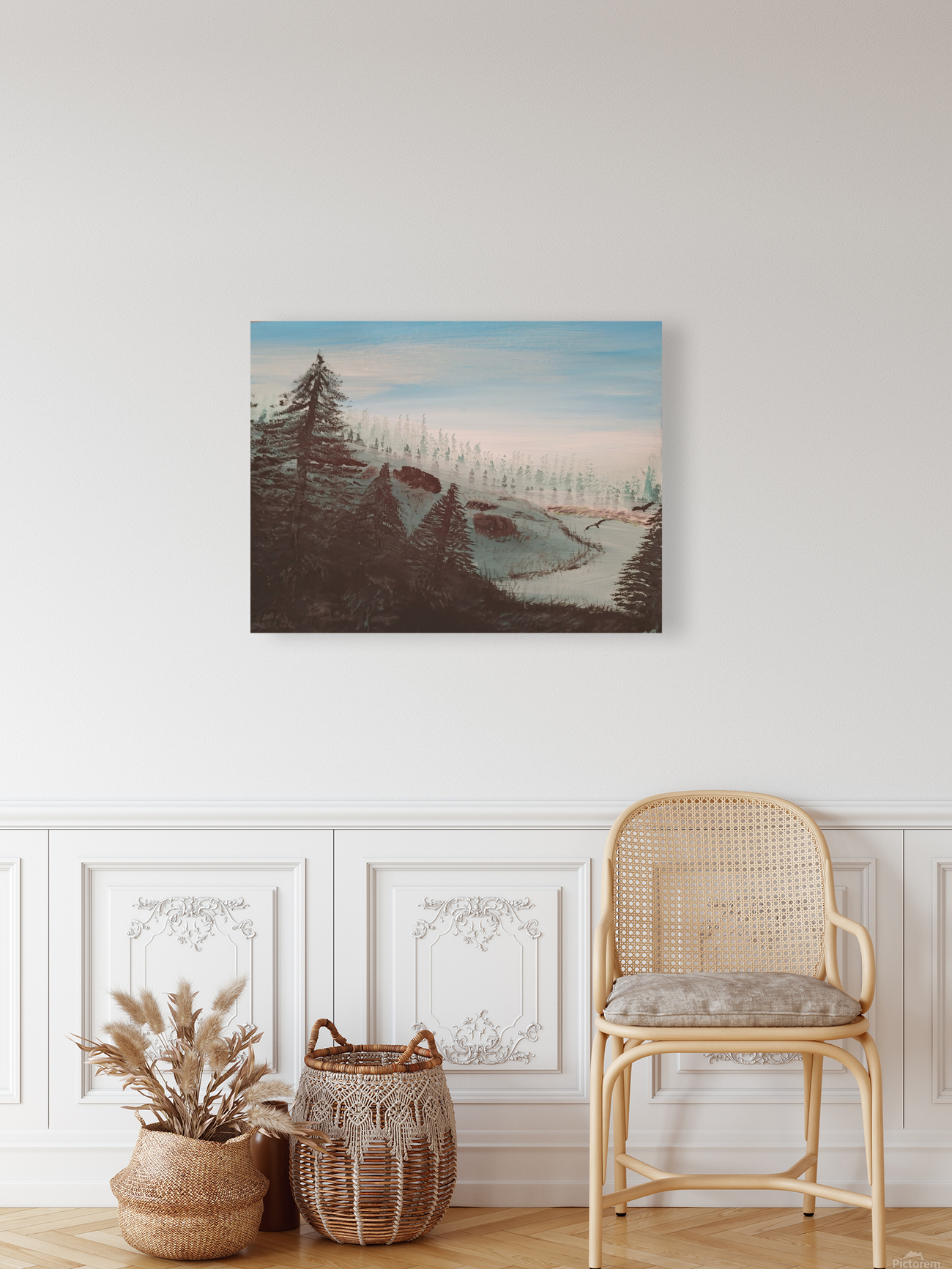 Misty Forest Original Reproduction