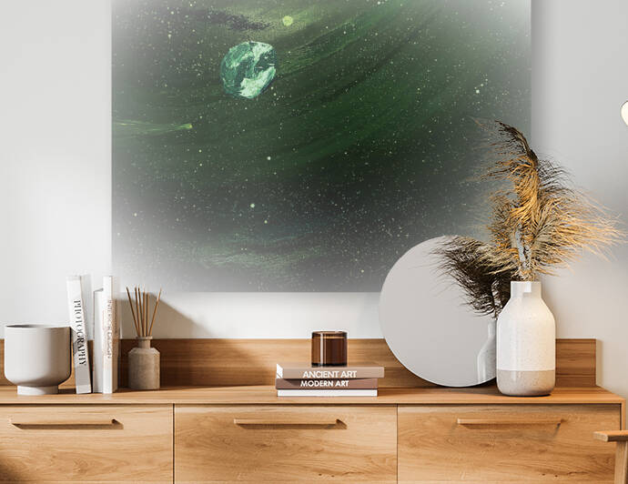Earth Rise. 2.0 by Donna Lee Wright