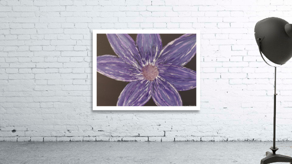 Purple Flower Wall Preview
