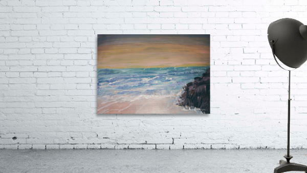 Ocean Storm Original Wall Preview