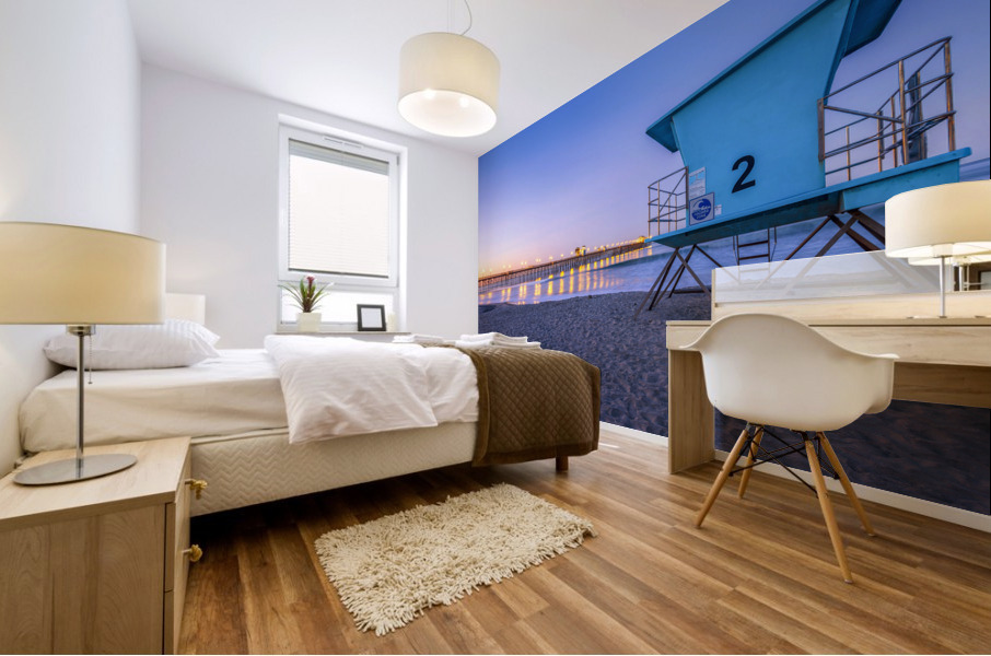 An Oceanside Dawn Mural print