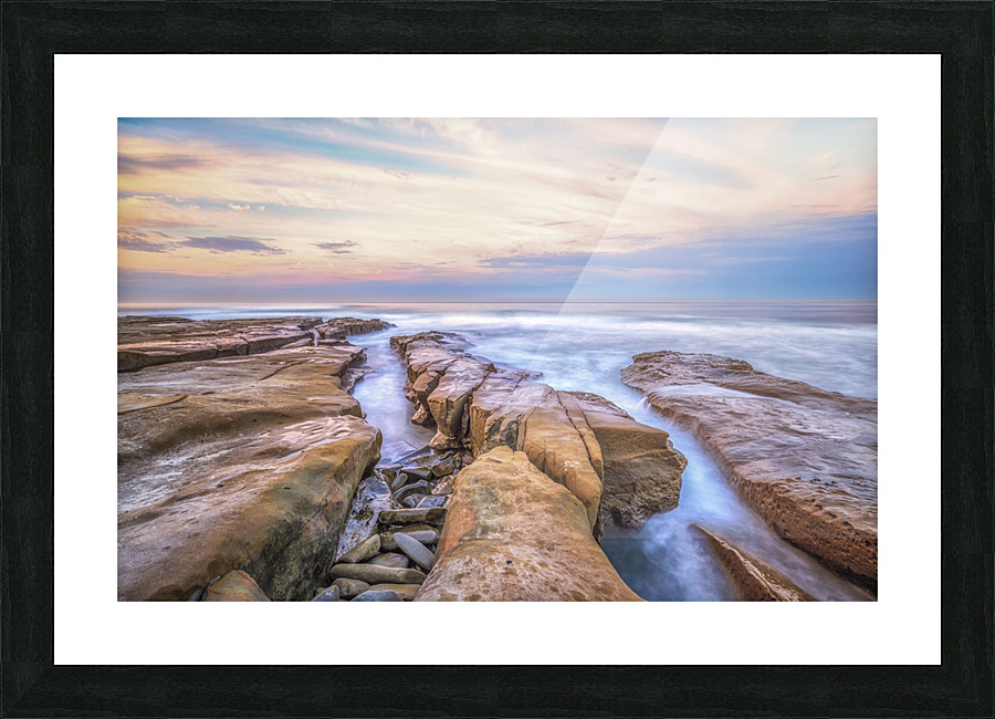 Puzzle Pieces Picture Frame print