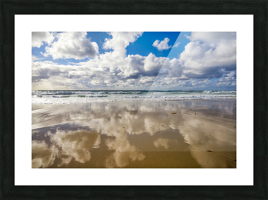 Cloudscape In La Jolla Picture Frame print