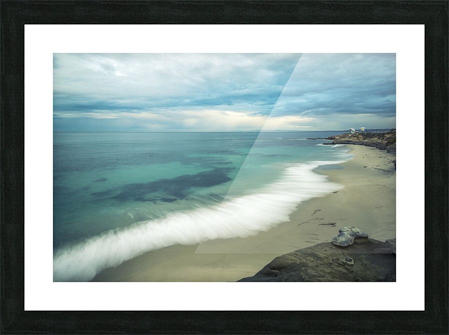 Soft In White Picture Frame print