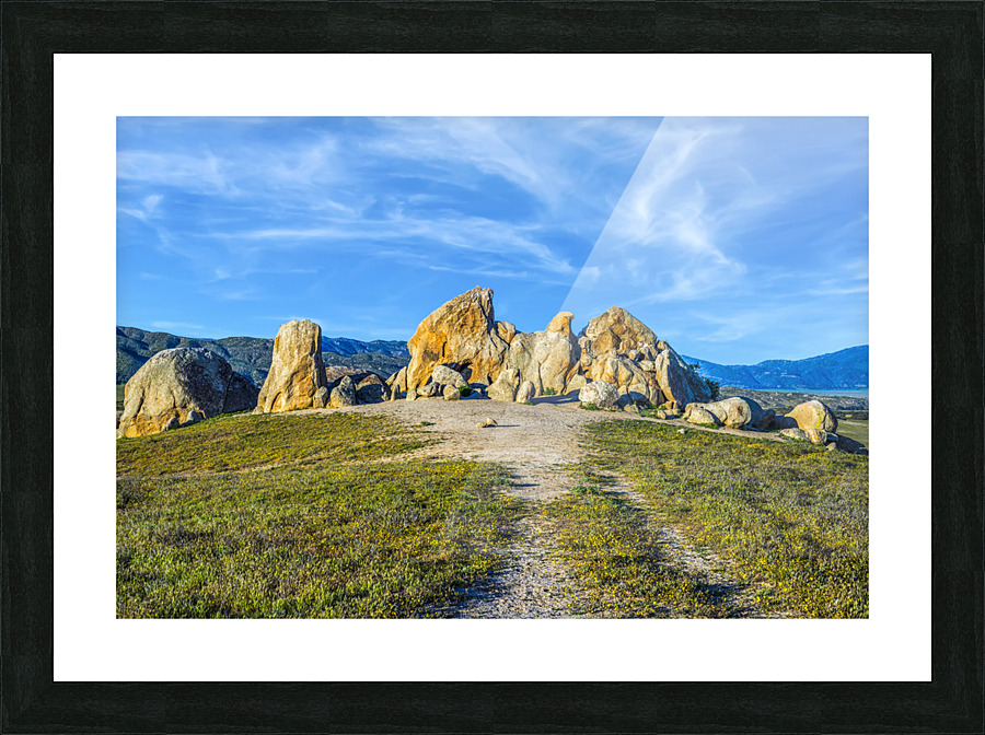 Eagle Rock Landscape Picture Frame print