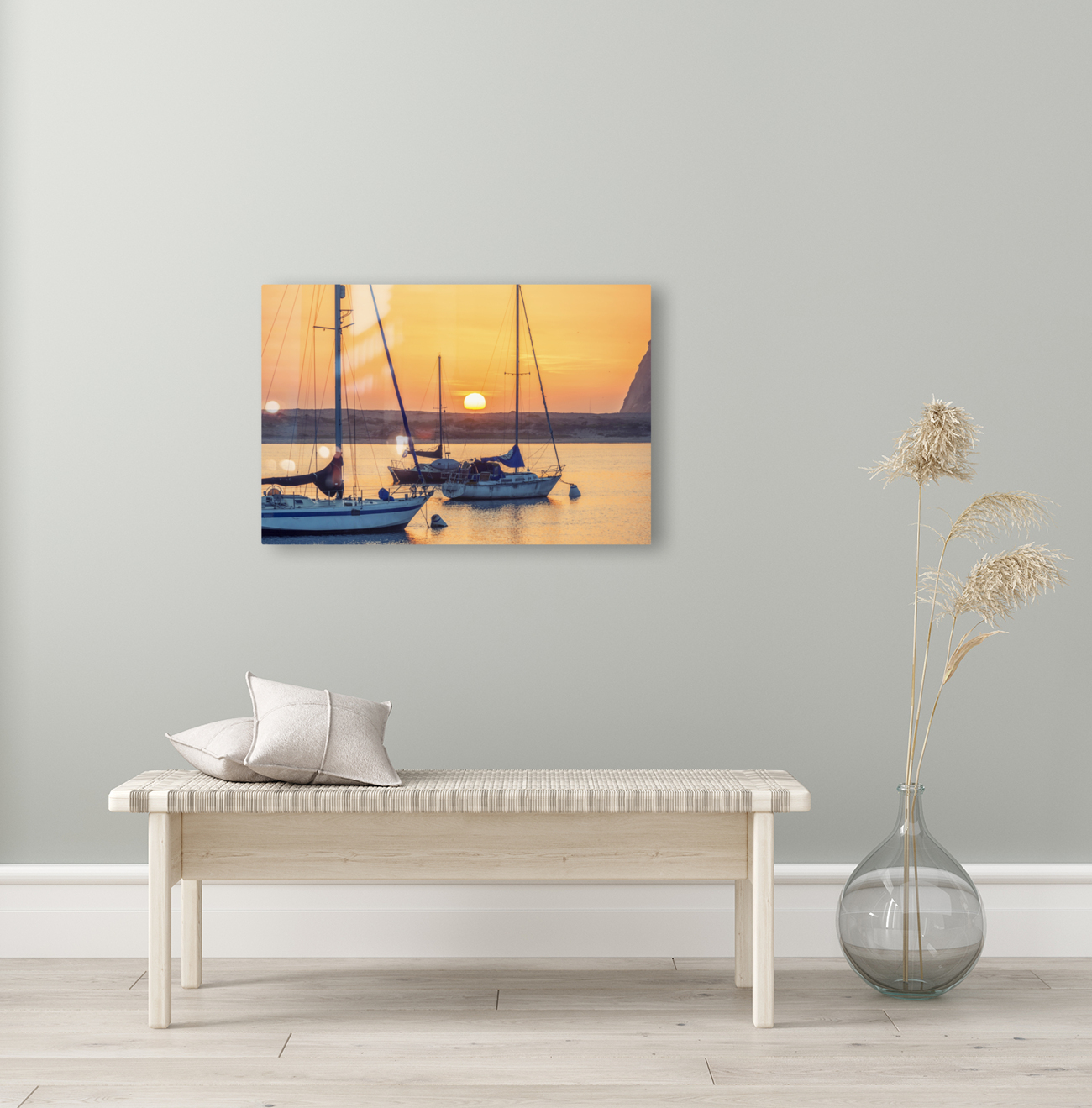 A Morro Bay Sunset Reproduction