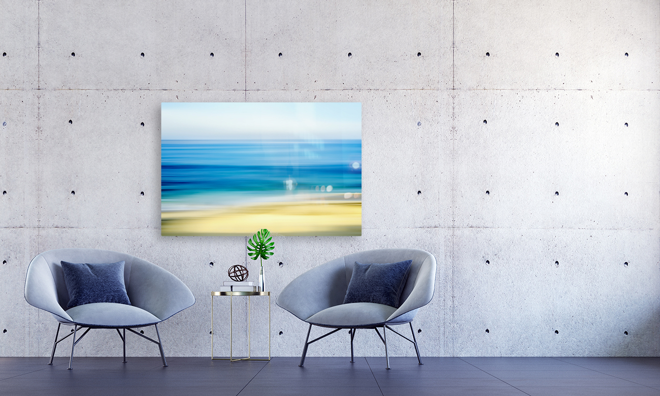 Gold & Blues Flows Reproduction